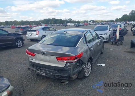 2016 Kia Optima Lx из США, поврежденный, VIN 5XXGT4L37GG097256